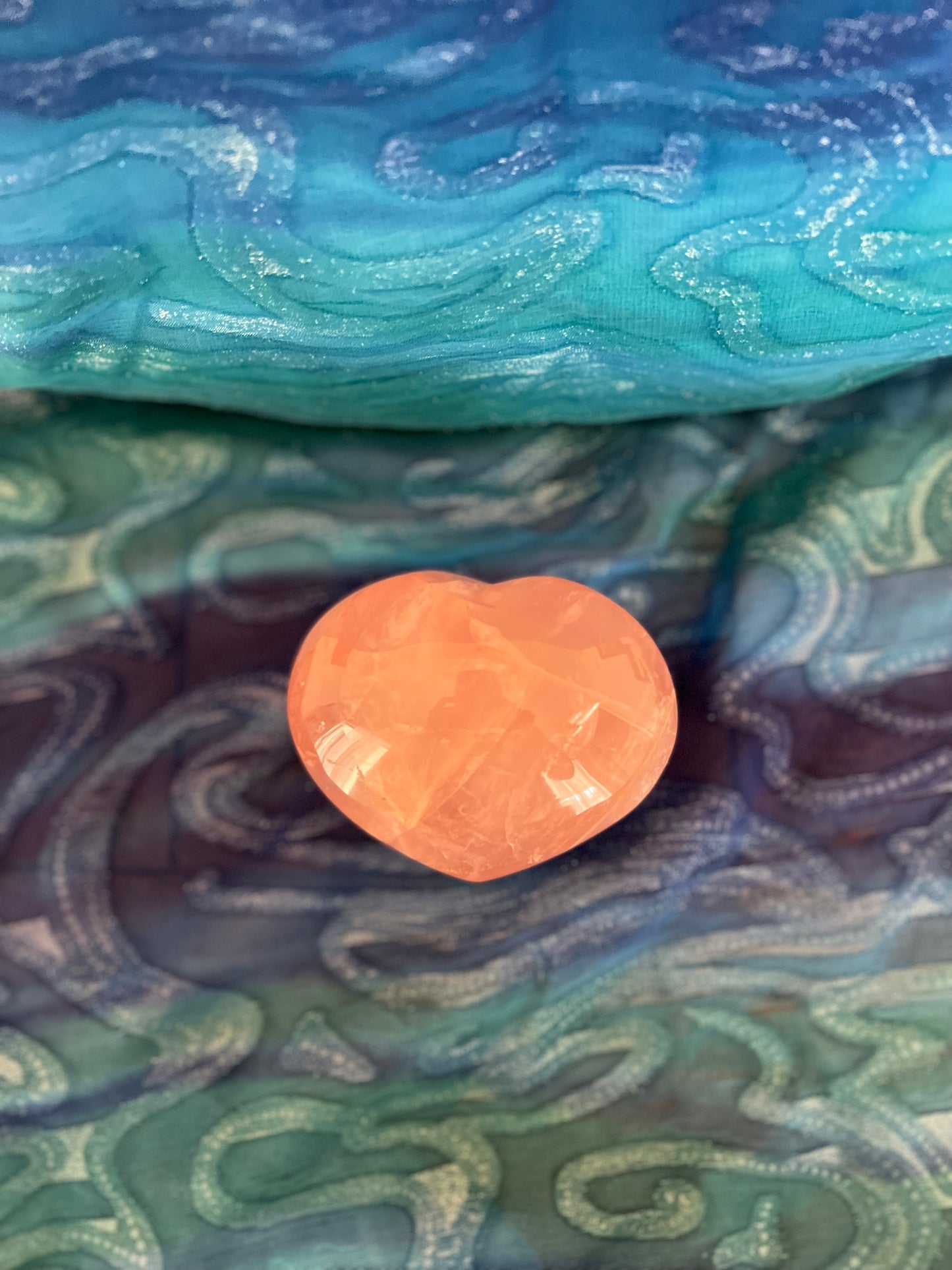 Rose Quartz Crystal Heart